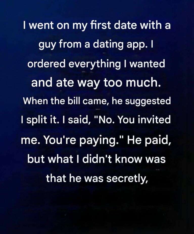A date, a night, a lesson I’ll never forget