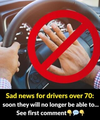 Sad news for drivers over 70: soon they will no longer be able to…