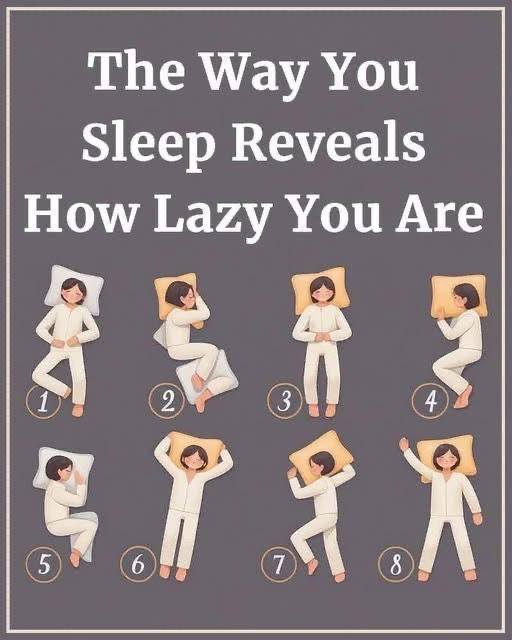 Your Sleeping Position Reveals How Lazy You Are