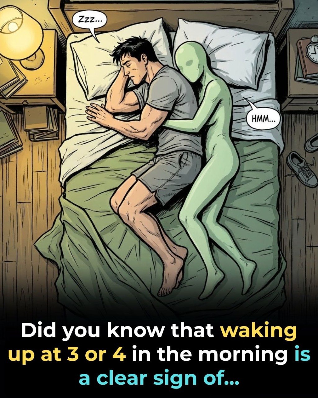 Did you know that waking up at 3 or 4 am is a clear sign of…