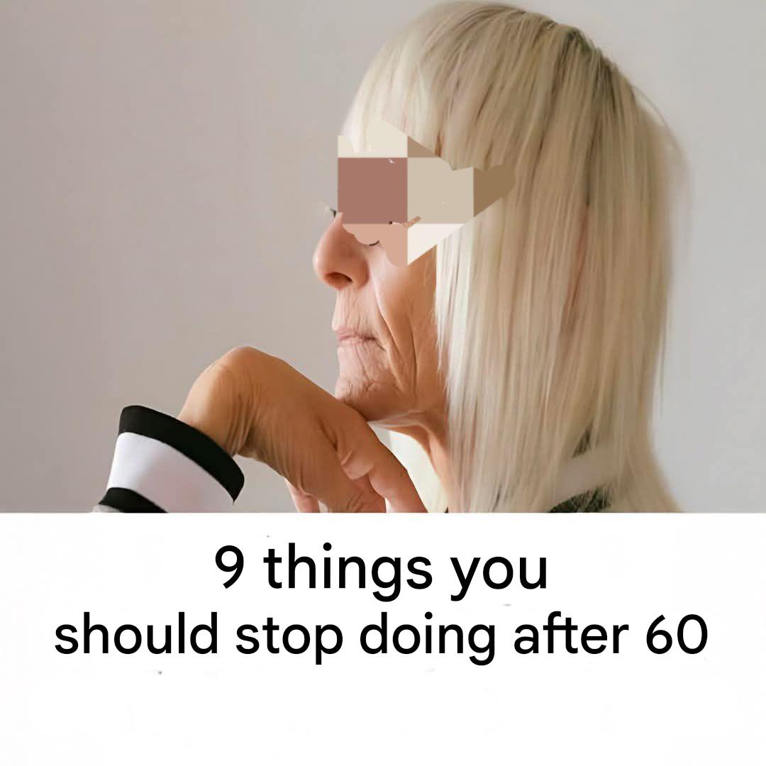 Life begins at 60: 9 habits to give up to live more lightly
