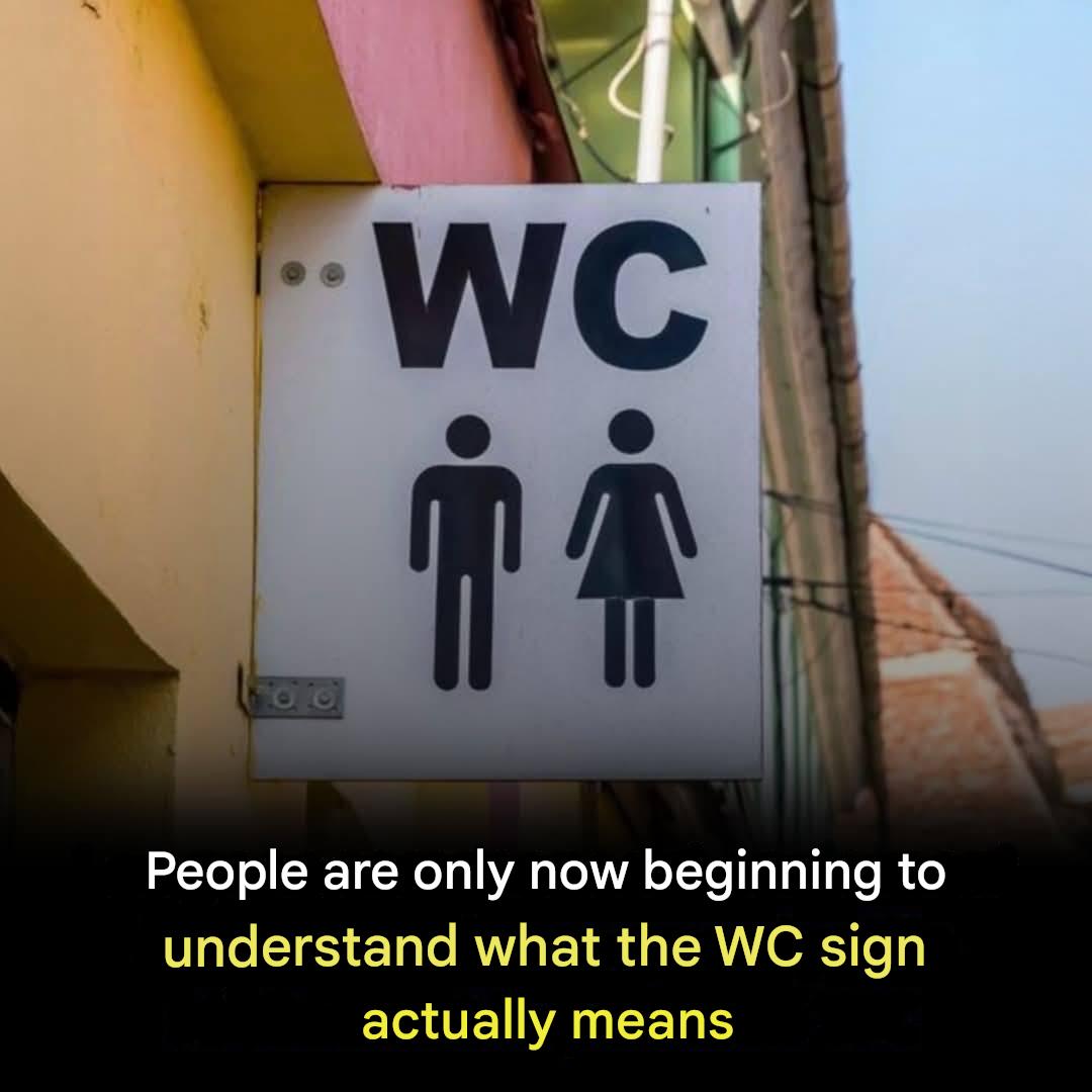 People are only now beginning to understand what the WC symbol actually means.
