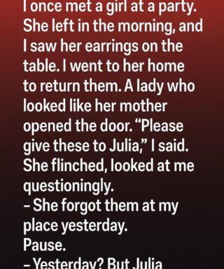 The Earrings She Never Took Back: A Tale of Memory and Unsaid Farewells
