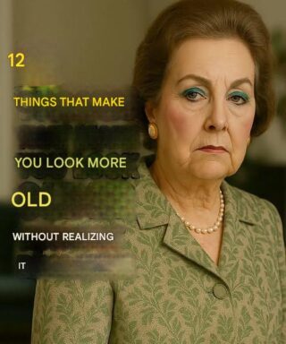 12 things that make you look older without you realizing it (everyone notices!)
