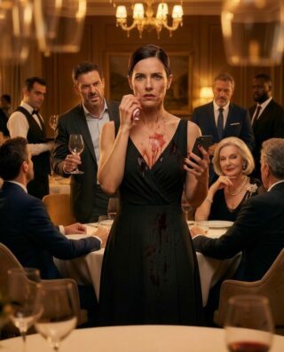 When I refused to pay the bill at the fancy restaurant, he looked at me like I was a stranger. His mother smiled, enjoying it. Then—wham!—the wine exploded in my face. “You pay or it ends here,” he spat.