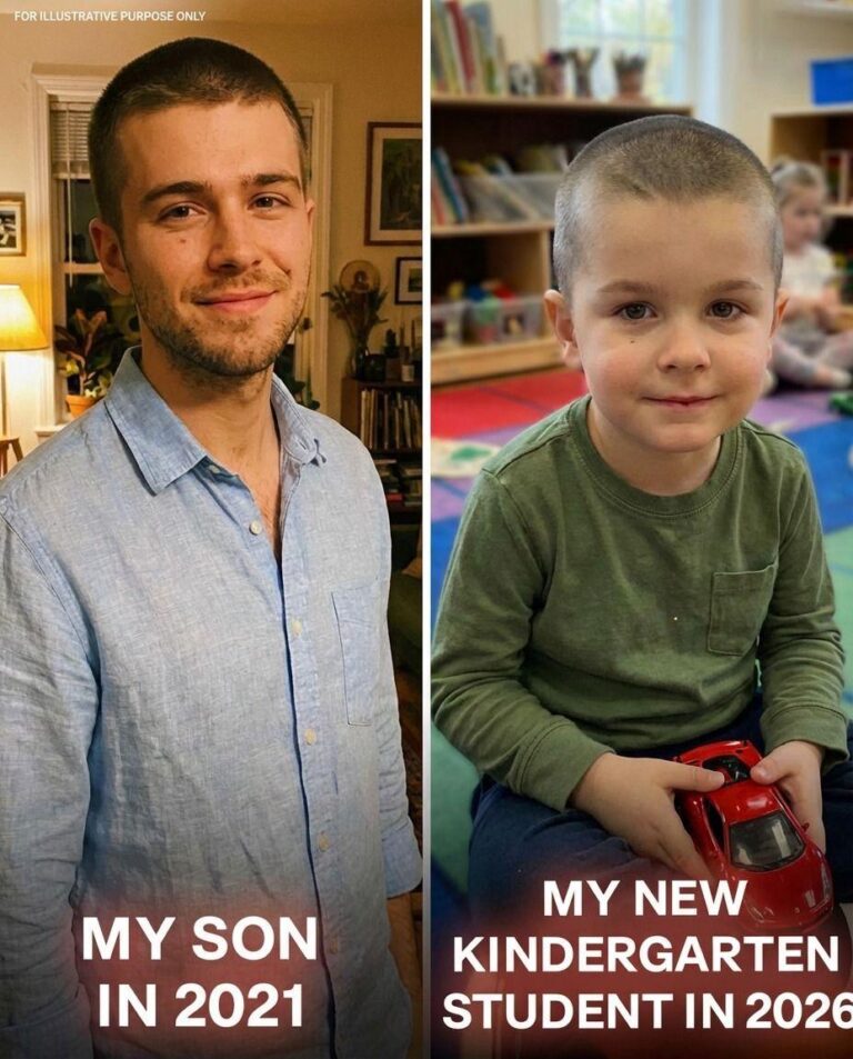 My son died in a car accident at nineteen. Five years later, a little boy with the same birthmark under his left eye entered my class.