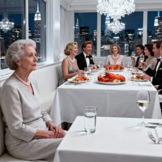 “Find your place,” said my son, and I simply replied, “I’ve noted it down.” And when the chef arrived, a silence fell over the table.