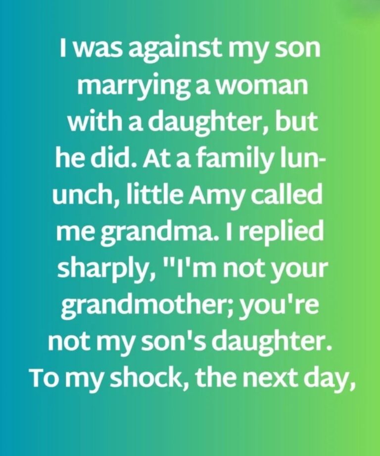 One Harsh Comment Over Lunch Changed Everything — And the Next Morning, I Paid the Price.