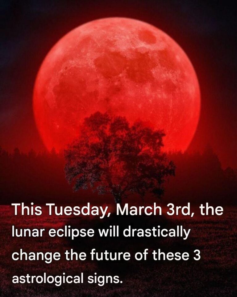 Lunar eclipse of March 3rd: these 3 signs will experience a major turning point