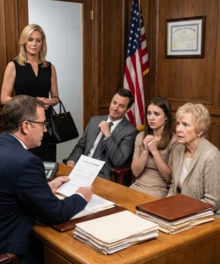 I stepped into the notary’s office expecting to see my ex-husband, his mistress, and his mother — but when the will was opened, the lawyer looked directly at me and spoke.