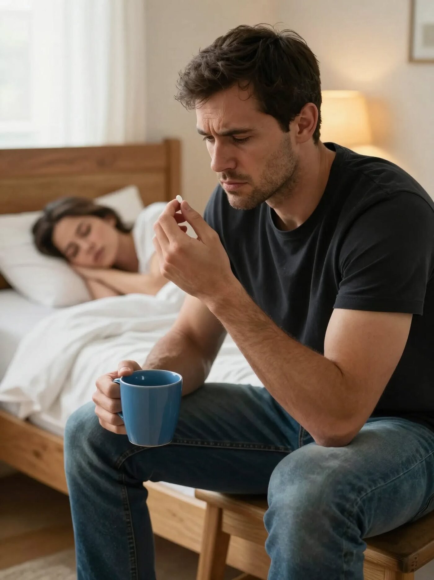 I faked the “valerian tea” and watched my brother creep into my room at 9:00 sharp—not with concern, but with an old black key and a bottle of pills. Then he pressed the wall beside my wardrobe. Click. A hidden panel opened, and he slipped into a passage I never knew existed… whispering, “She’s already asleep.” Minutes later, I saw photos of me sleeping—and paperwork with my name waiting for a signature.