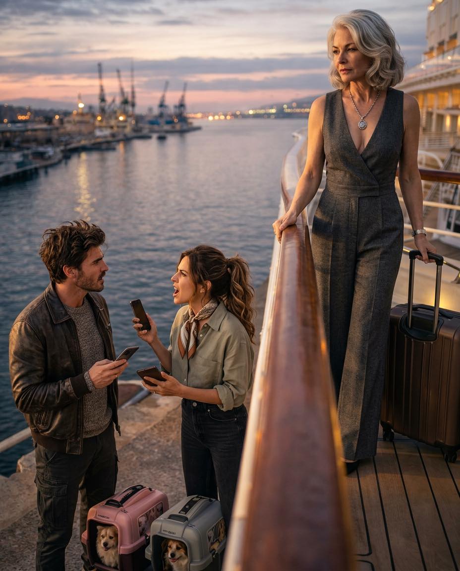 After bu.rying my husband, I told no one about the ticket I had bought for a year-long cruise. A week later, my son told me, “Now that Dad is d.ead, you’ll take care of our new pets every time we travel.”