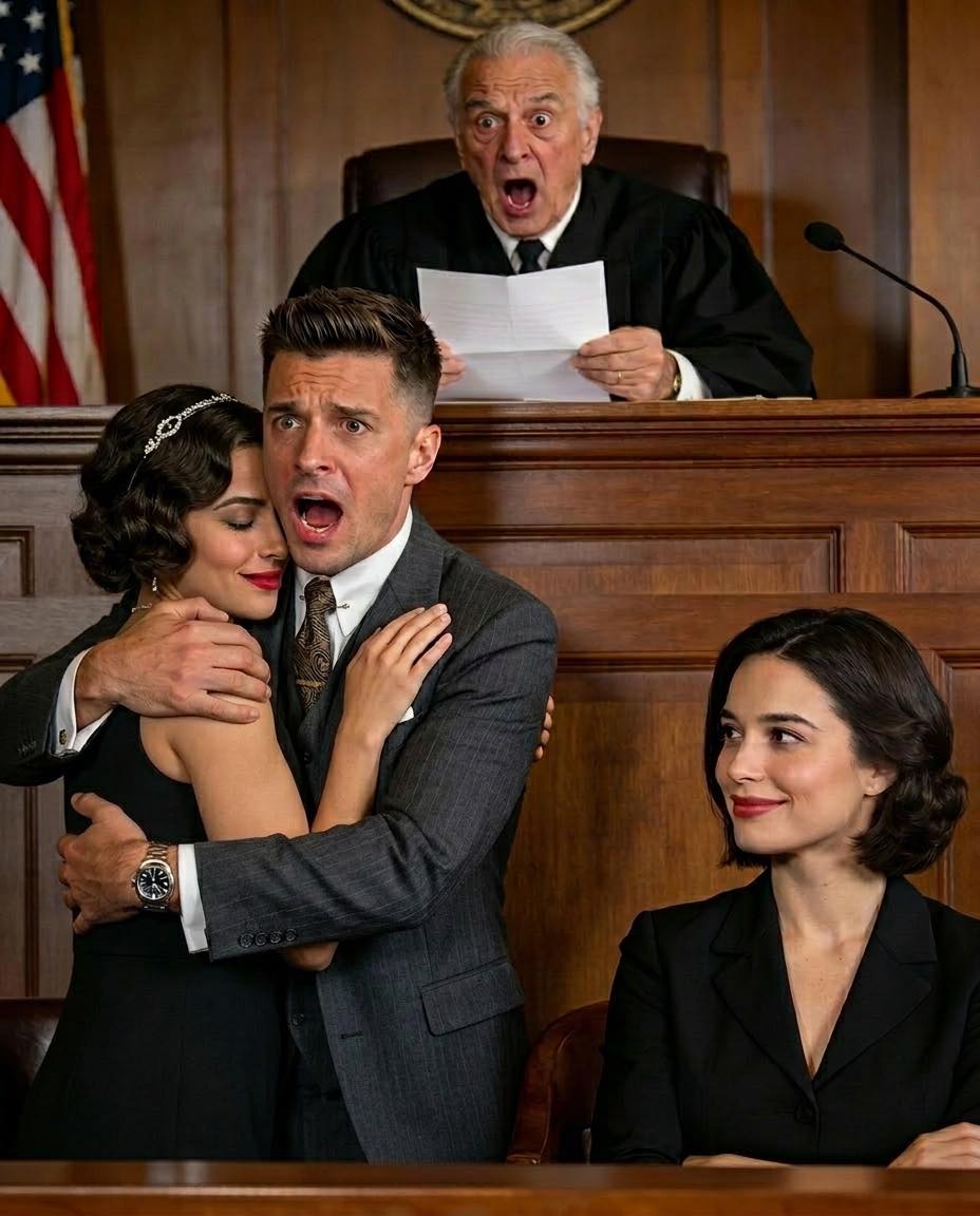 At the courtroom, my ex husband smirked like he had already won. He whispered that I would leave with nothing. His new girlfriend squeezed his hand proudly.