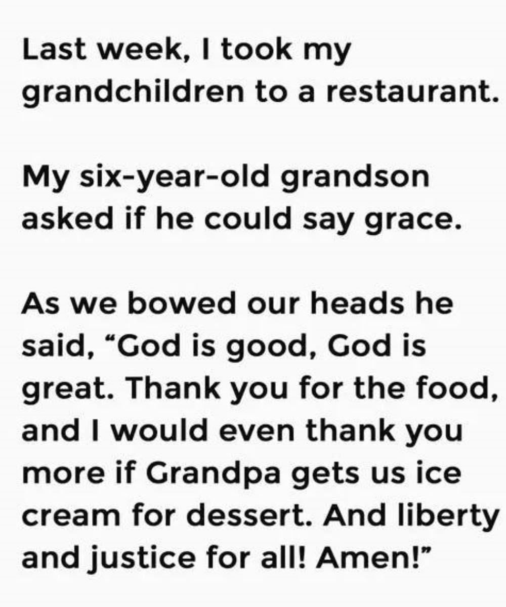 This message is dedicated to every grandfather out there.