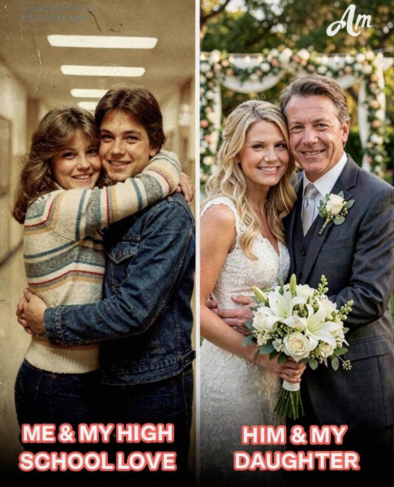 My daughter married my high school sweetheart—at their wedding…