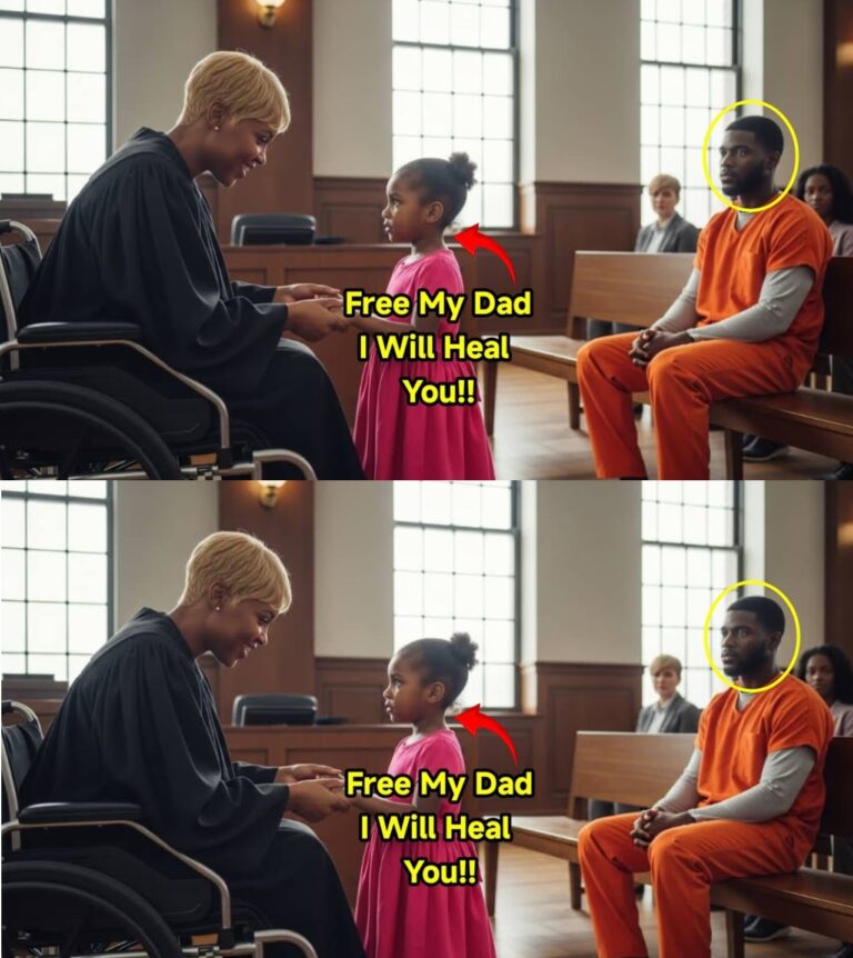 Poor Girl Tells the Paralyzed Judge: “Free My Dad And I’ll Heal You” — They Laughed, Until…