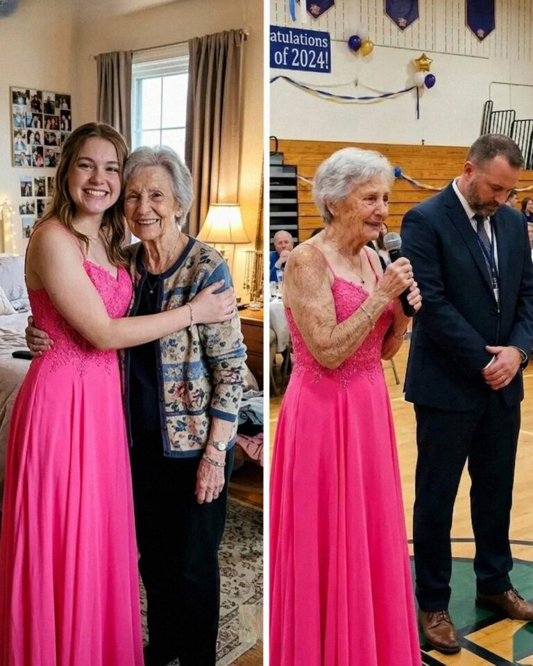 I Wore My Late Granddaughter’s Prom Dress to Her Prom – But What She Hid Inside Made Me Grab the Mic