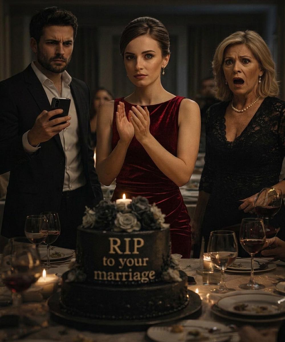 On my 29th birthday, my mother-in-law showed up with a funeral cake that said, “RIP to your marriage.” My husband filmed my face while laughing, as if humiliating me was funny