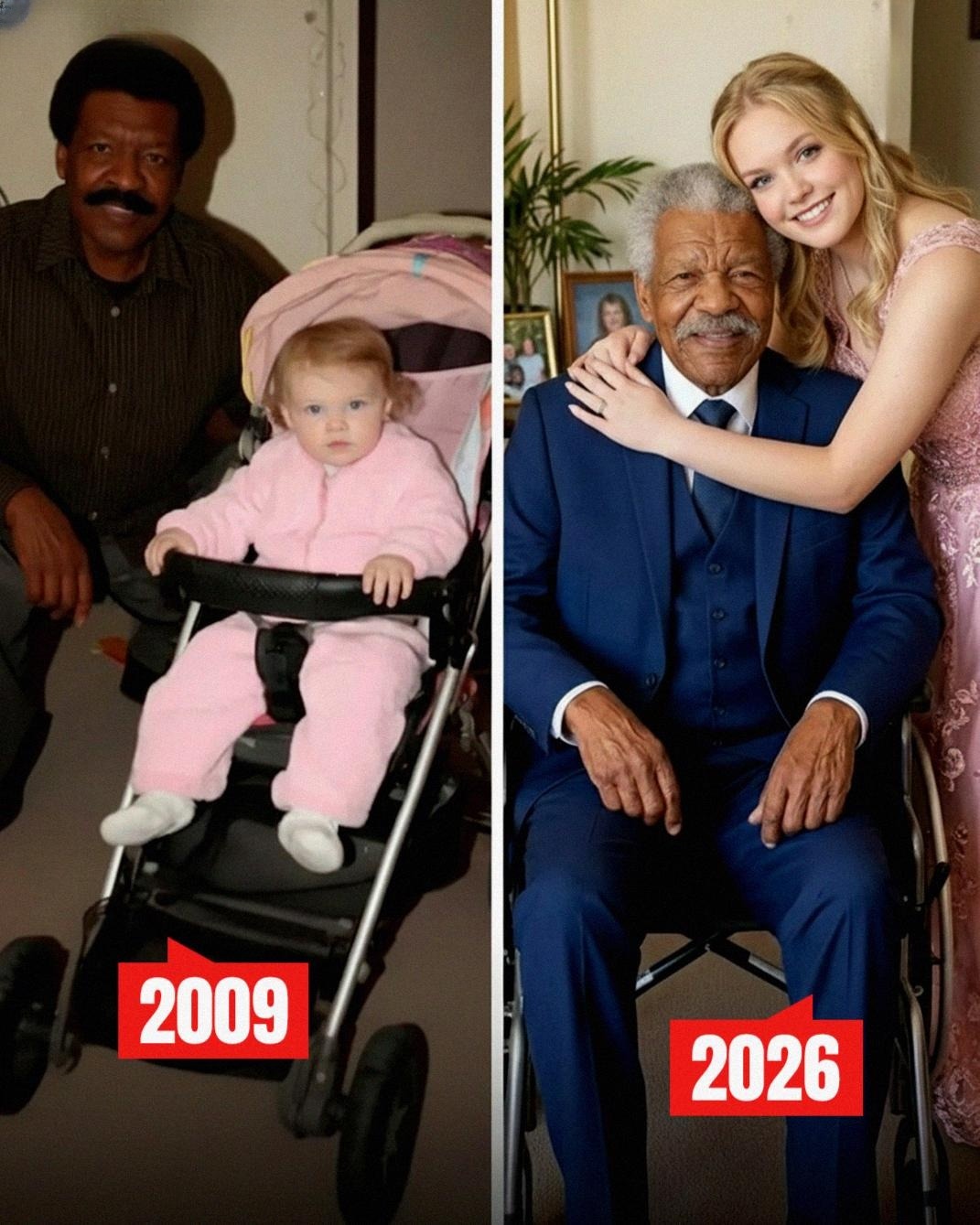I Took My Wheelchair-Bound Grandpa to Prom After He Raised Me Alone – When a Classmate Made Fun of Him, What He Said into the Mic Made the Whole Gym Go Silent