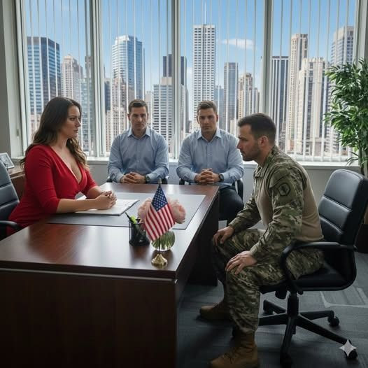A Discharged Soldier Interviews for a Bodyguard Position