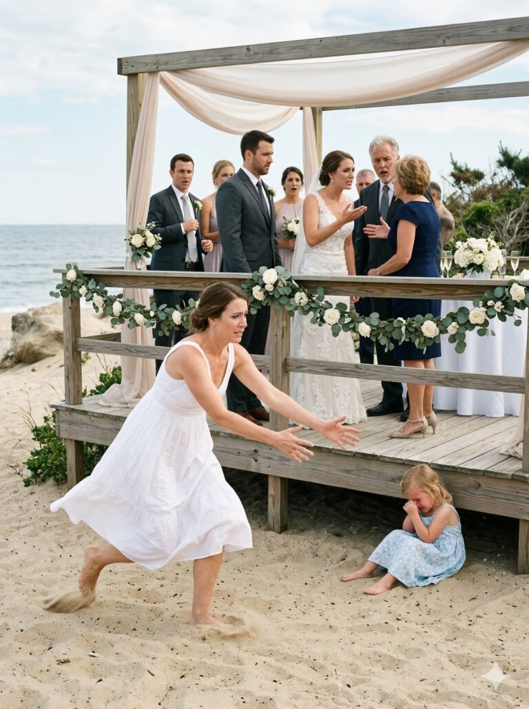 I Never Told My Parents I Paid The $2 Million Bill For My Sister’s Wedding On My Private Island — But When My Daughter Accidentally Stepped On Her Dress And My Sister Lashed Out, I Carried My Child Away… And What Happened Next Left The Entire Wedding Speechless