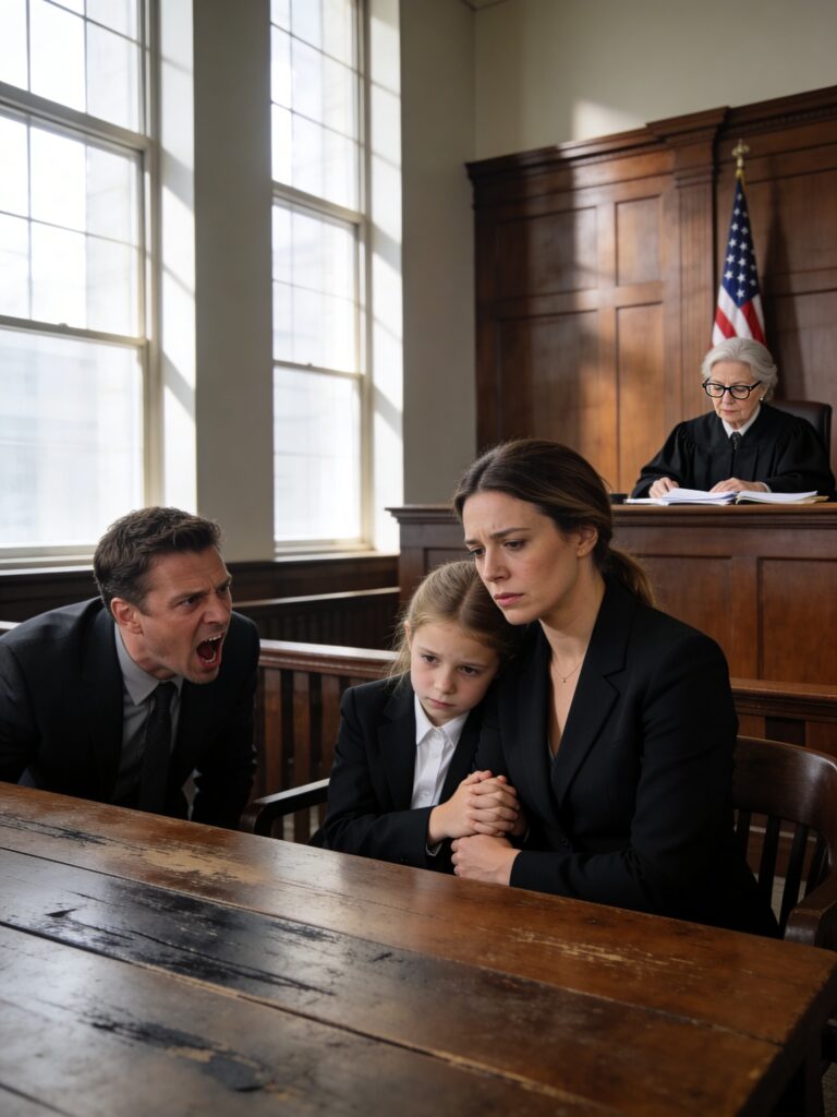 “Take your b.rat and go to hell,” my husband spat in the divorce courtroom—loud enough to stop the clerk’s typing. He smirked as his lawyer listed the assets he’d “keep,” certain I’d leave with nothing. Then the judge opened a sealed file delivered that morning: a stranger’s will. The room went d.ea.d. “Estate total: $32 million.” My husband turned to me—white-faced—as the judge read the beneficiary name… and custody was suddenly back on the table