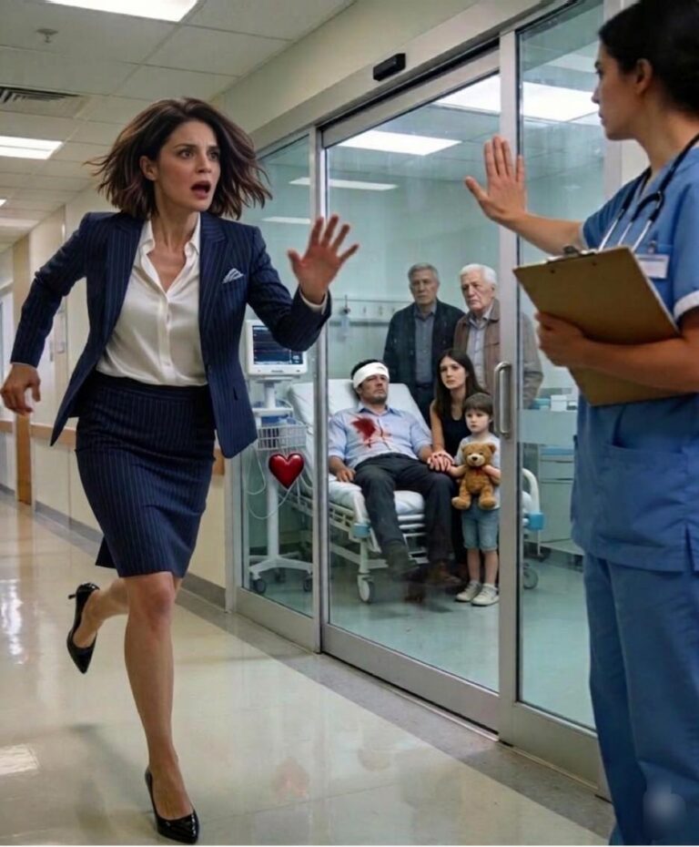 When I Was Away on Business, I Got a Call That My Husband Was in a Crash—But When I Rushed to the Hospital, a Nurse Whispered, “You Can’t Go In… His Wife and Child Are Already With Him.”
