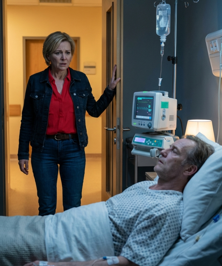 Her ex-husband suffered a stroke… When she arrived at the hospital, no one expected this to happen.