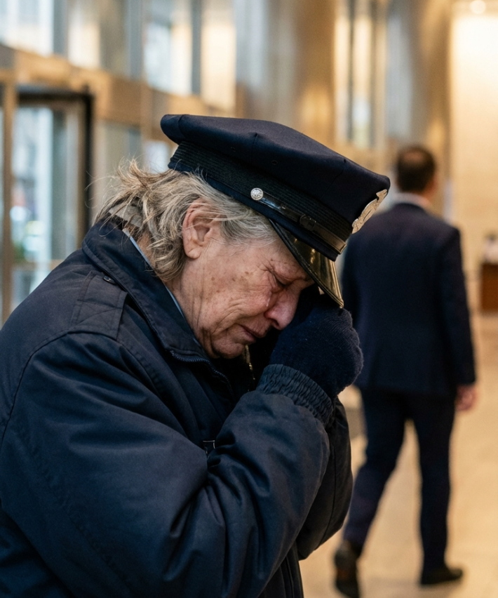 A security guard hid his face as his CEO son walked by. She didn’t want his “lowly” job to embarrass his son’s success.