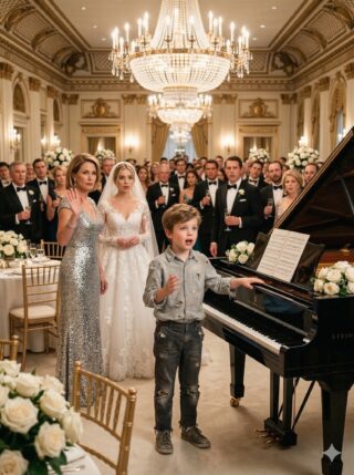 A Homeless Teen Asked To Play One Song Before Security Threw Him Out Of A Billionaire’s Daughter’s Wedding — Twelve Seconds After He Touched The Piano, The Bride Revealed A Secret About His Father That Left The Entire Ballroom Frozen