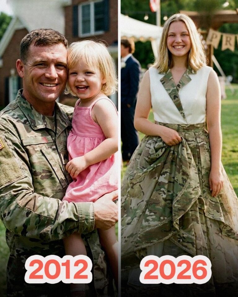 I Made My Prom Dress From My Dad’s Army Uniform in His Honor – My Stepmom Teased Me Until a Military Officer Knocked on the Door and Handed Her a Note That Made Her Face Turn Pale
