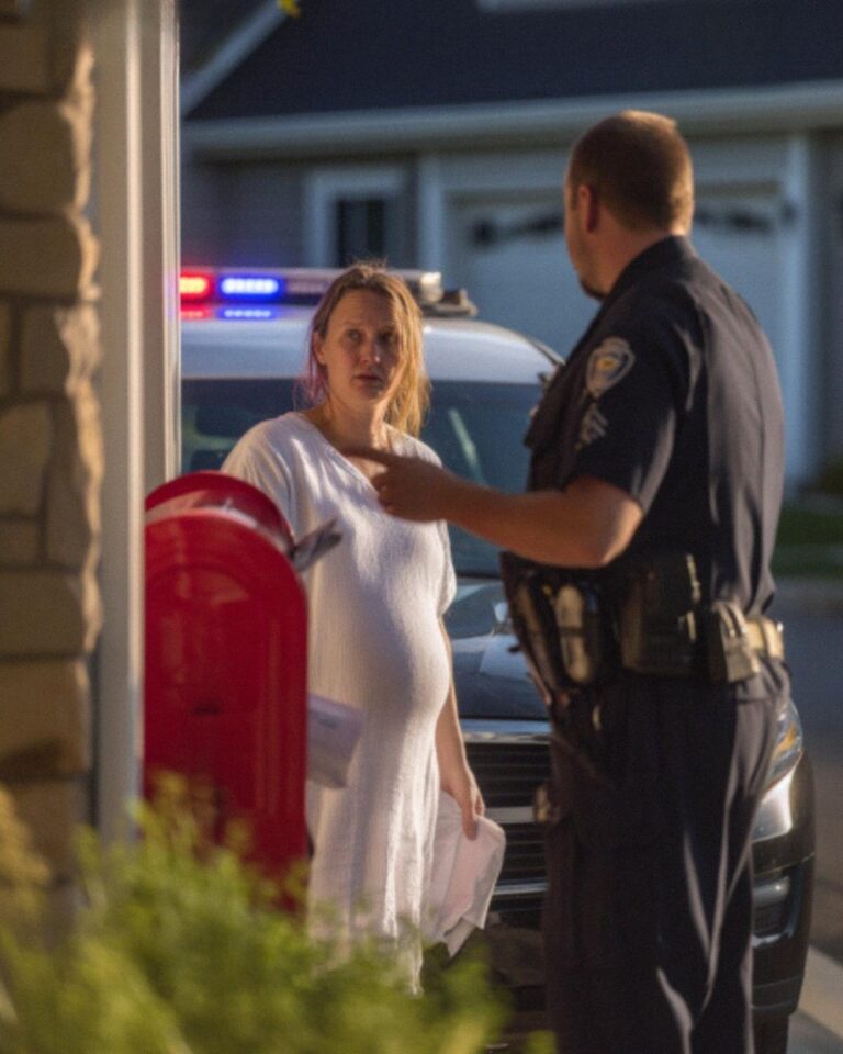 I Mowed the Lawn for the 82-Year-Old Widow Next Door – The Next Morning, a Sheriff Woke Me up with a Request That Made My Blood Run Cold