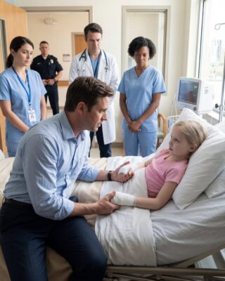 A Widowed Father Rushed to the Hospital After an Urgent Call Said His 8-Year-Old Daughter Was in Critical Condition — But When He Finally Sat Beside Her Bed, Her Weak Whisper Revealed the Secret Fear She Had Been Forced to Hide Inside Their Own Home
