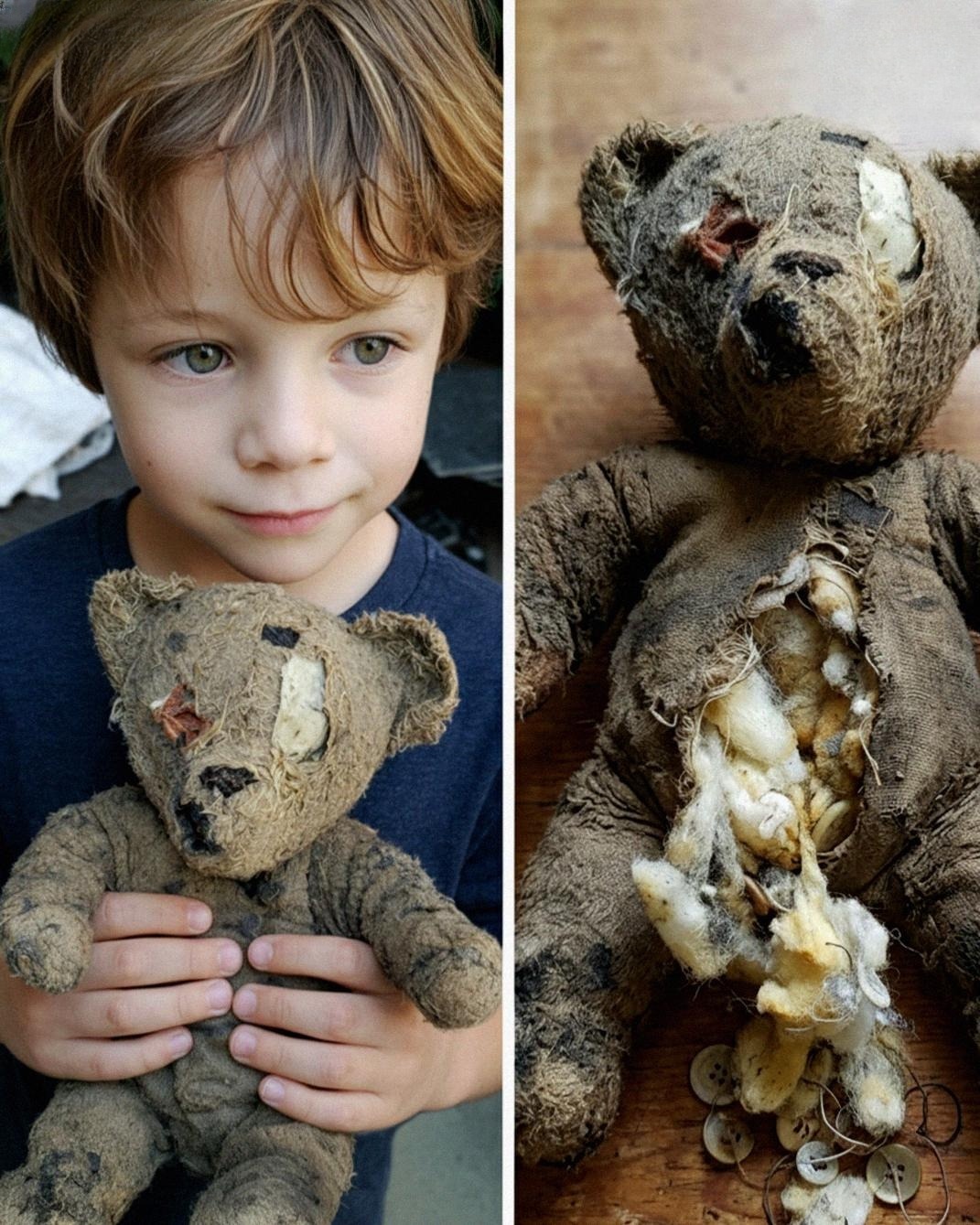 My Son Found a One-Eyed Teddy Bear in the Dirt – That Night, It Whispered His Name and Begged, ‘Help Me’
