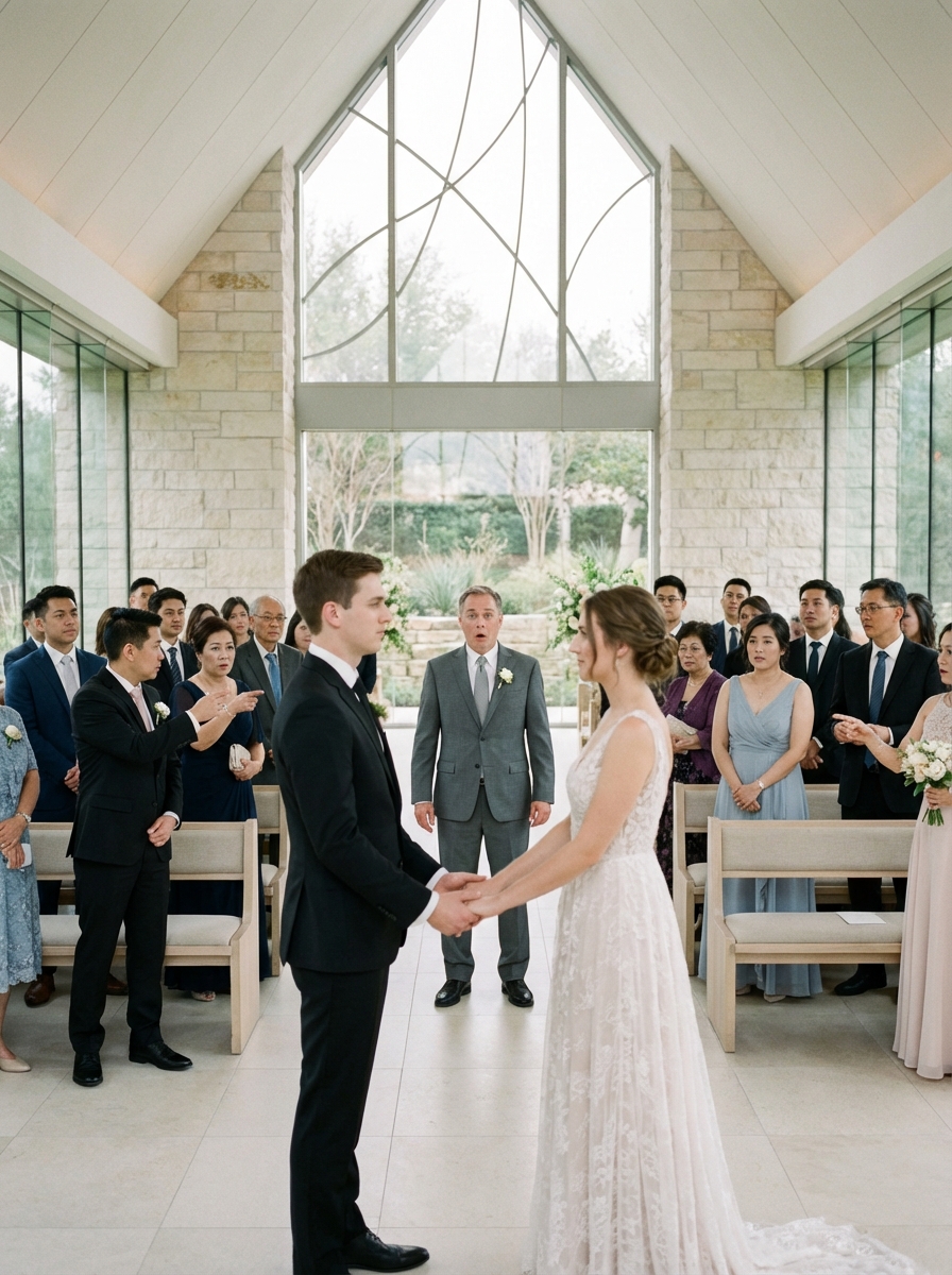 I thought my son marrying my ex-wife was the ultimate betrayal. Then I heard the secret they were hiding in the dressing room.