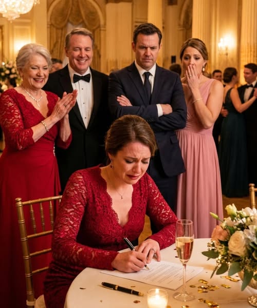 “Sign the papers and leave, beggar,” they mocked her during the divorce — until three black luxury cars pulled up outside.