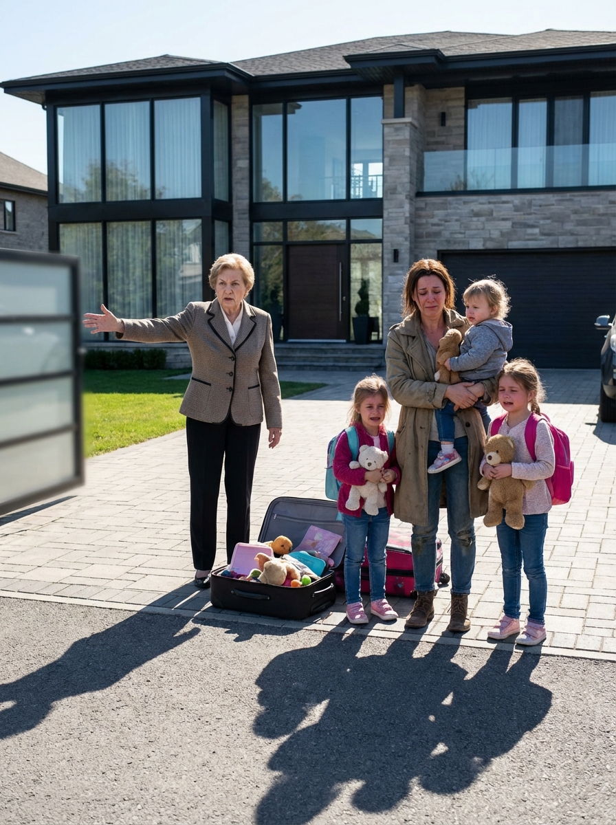 My mother-in-law hated me because I didn’t give her a grandson. She wanted to throw me out of the house. I took my three daughters and left. The next day, one of them pulled something out of her suitcase that took my breath away.
