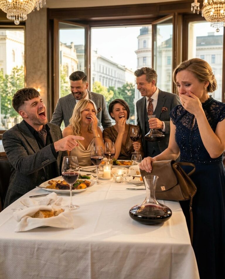 In the middle of dinner, my husband laughed and told our friends that no one else wanted me, so he married me out of pity.