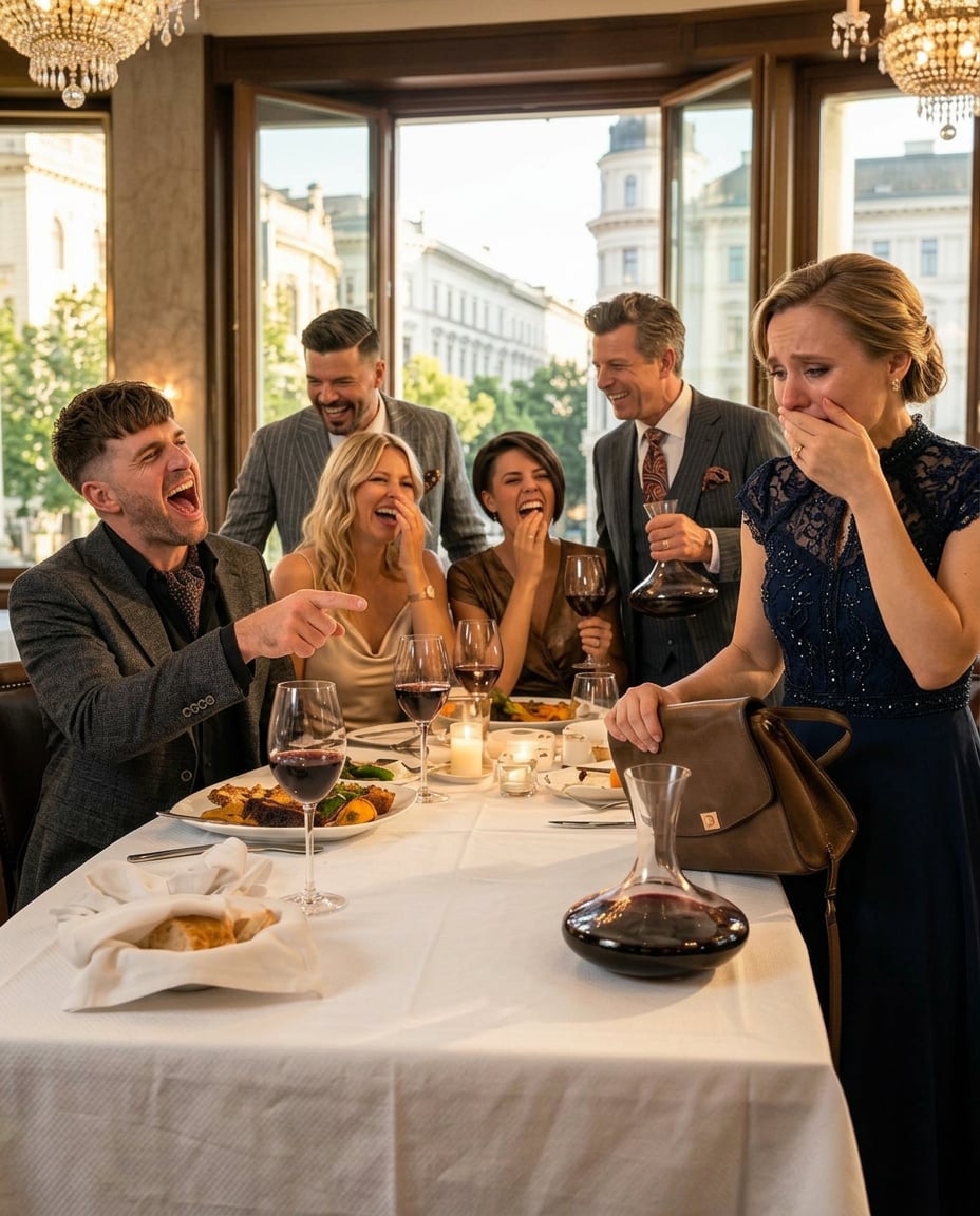 In the middle of dinner, my husband laughed and told our friends that no one else wanted me, so he married me out of pity.