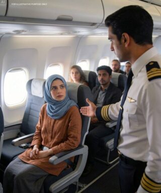 Pilot orders humble woman to change seats, unaware that she was the millionaire owner of the plane…