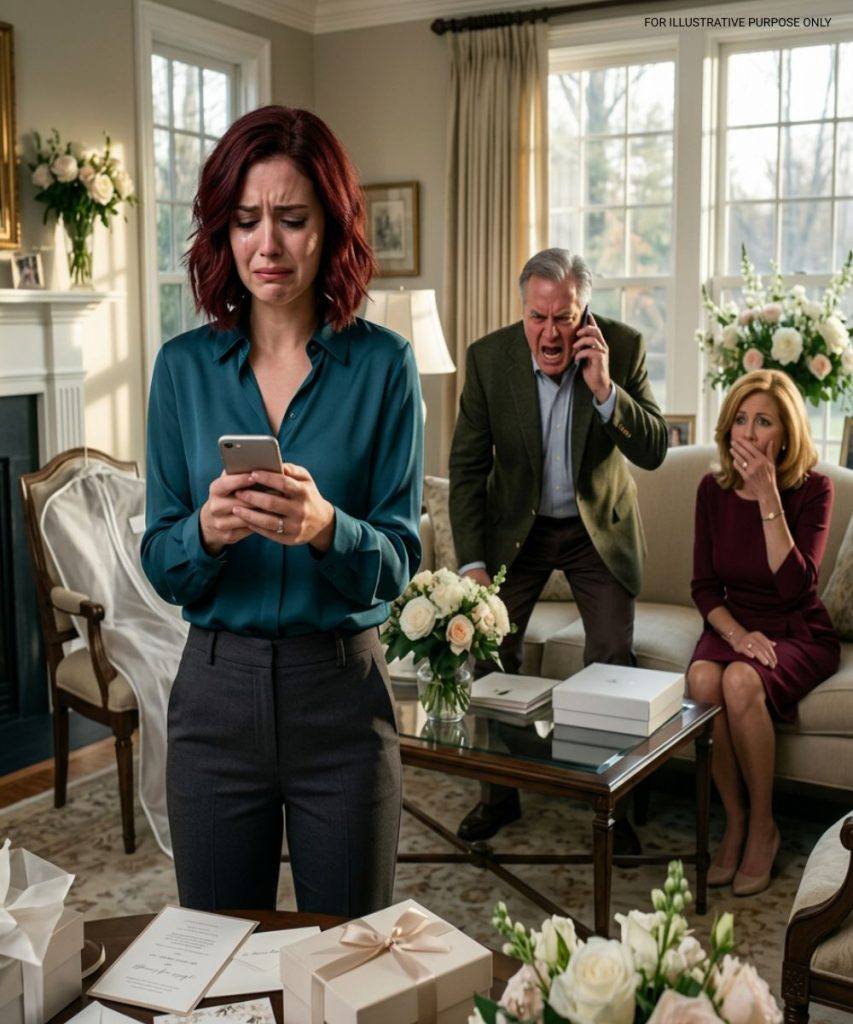 My fiancée canceled our wedding via text. I replied: “My condolences.” Then I forwarded him text to his parents who paid for everything. An hour later, his dad was urgently calling me…