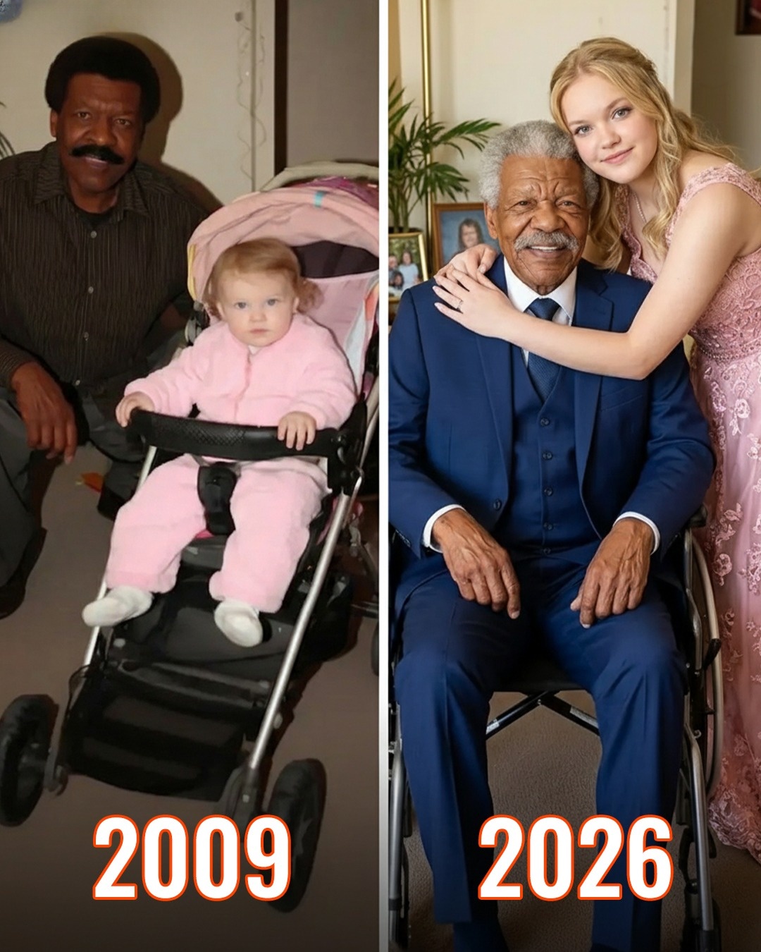 I Took My Wheelchair-Bound Grandpa to Prom After He Raised Me Alone – When a Classmate Made Fun of Him, What He Said into the Mic Made the Whole Gym Go Silent