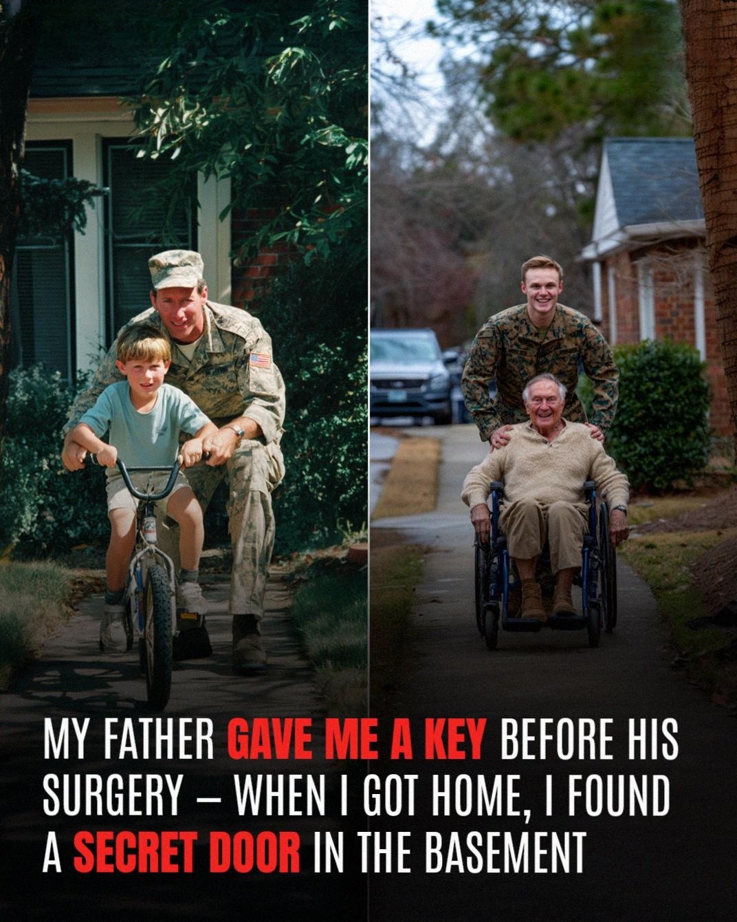 My Father Gave Me a Key Before His Surgery – When I Got Home, I Found a Secret Door in the Basement