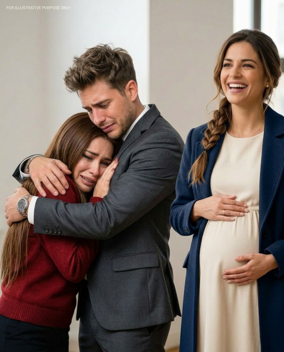 On the day of the divorce, he married his mistress…and the pregnant wife left smiling with a secret…