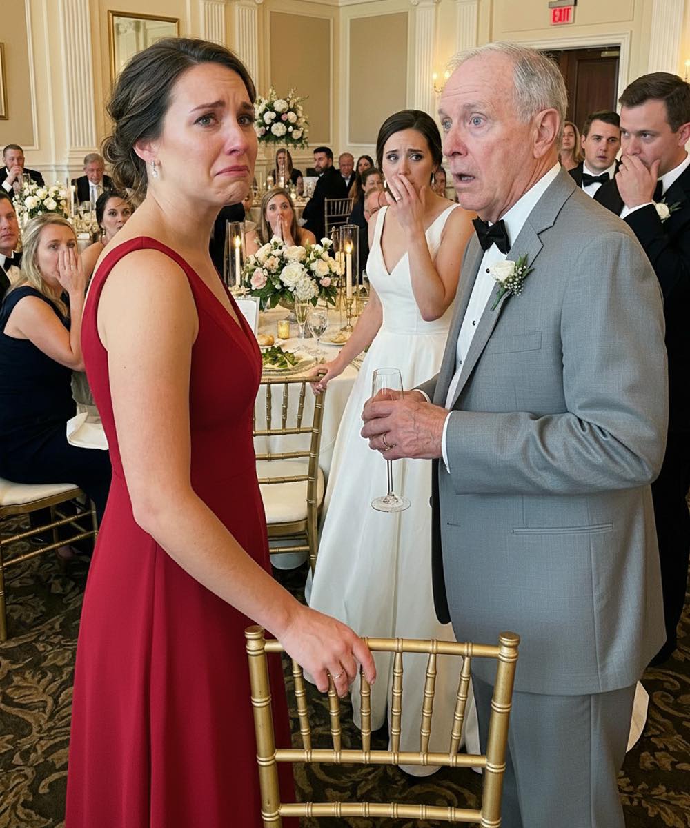 I raised my sister alone. At her wedding, her father-in-law insulted me in front of everyone until I stood up and said, ‘Do you even know who I am?’ His face went pale…