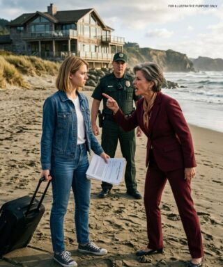 My stepmother called sounding downright delighted as she informed me I was forbidden from ever setting foot in the family beach house again and that she had already….