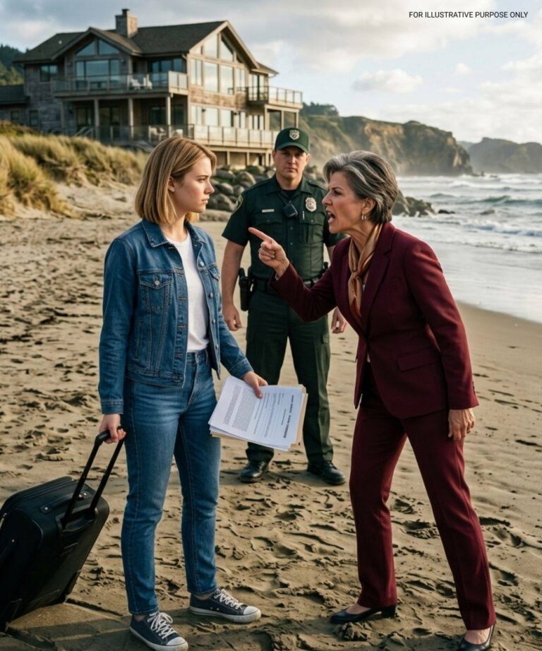 My stepmother called sounding downright delighted as she informed me I was forbidden from ever setting foot in the family beach house again and that she had already….