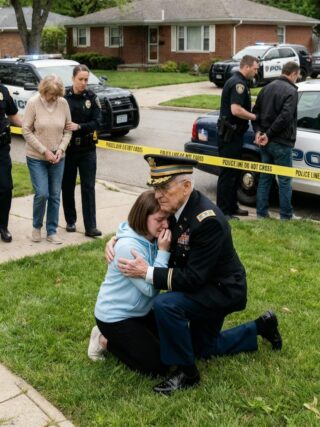 My daughter whispered, “Dad, help,” and the line went d.ead. I drove at 100 mph to her in-laws’ mansion. My son-in-law blocked the porch, gripping a baseball bat, sneering, “This is a private family matter. Your daughter needed discipline.”