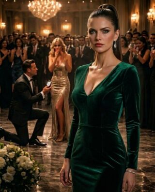 I unexpectedly showed up at the company party and accidentally saw my hubby kneeling to propose to his secretary, who was also my stepsister. In silence, I canceled all the payments, then withdrew 90% of the company’s shares…