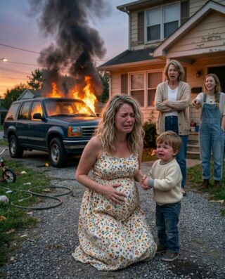 I went into labor, but my mother coldly said, “The hospital? Dinner comes first!” Then my sister laughed and set our car on fire. “Another useless human? What’s the point?